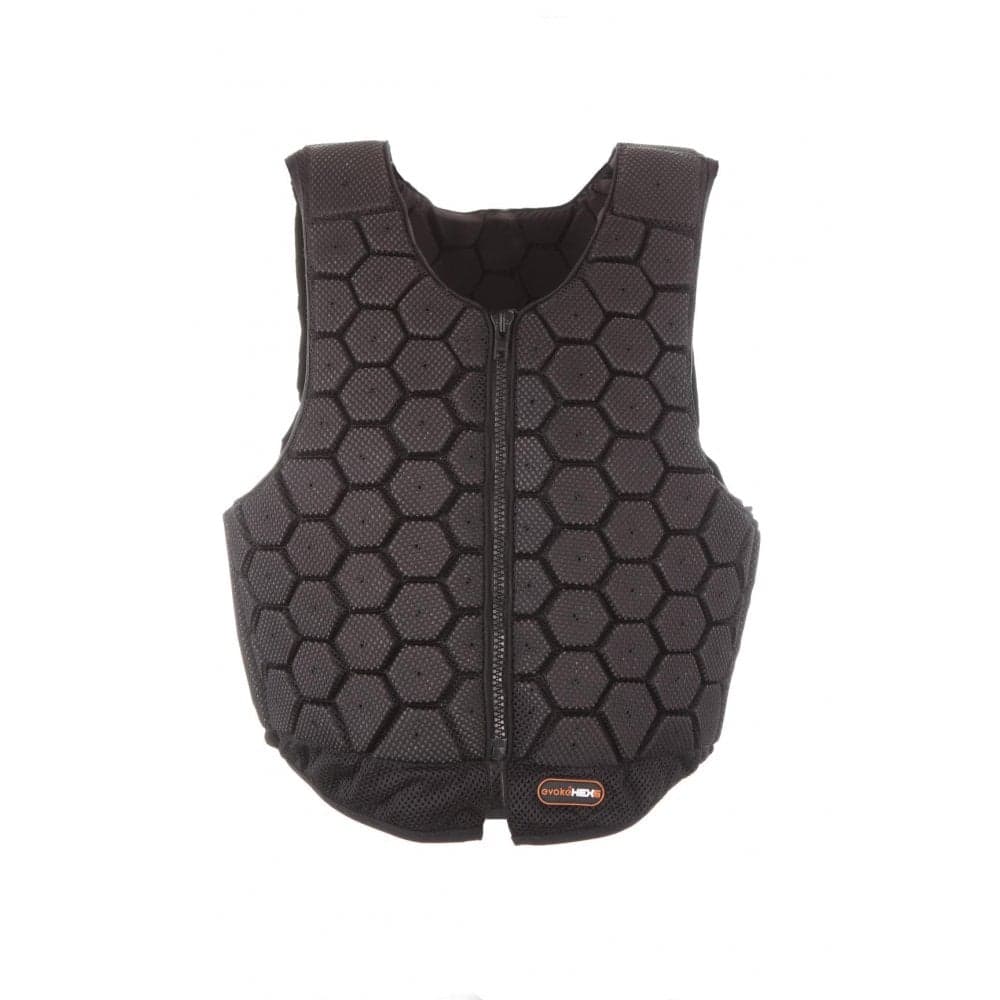 Evoke HEX6 Young Rider Body Protector - Black Size: Small 2 Standard