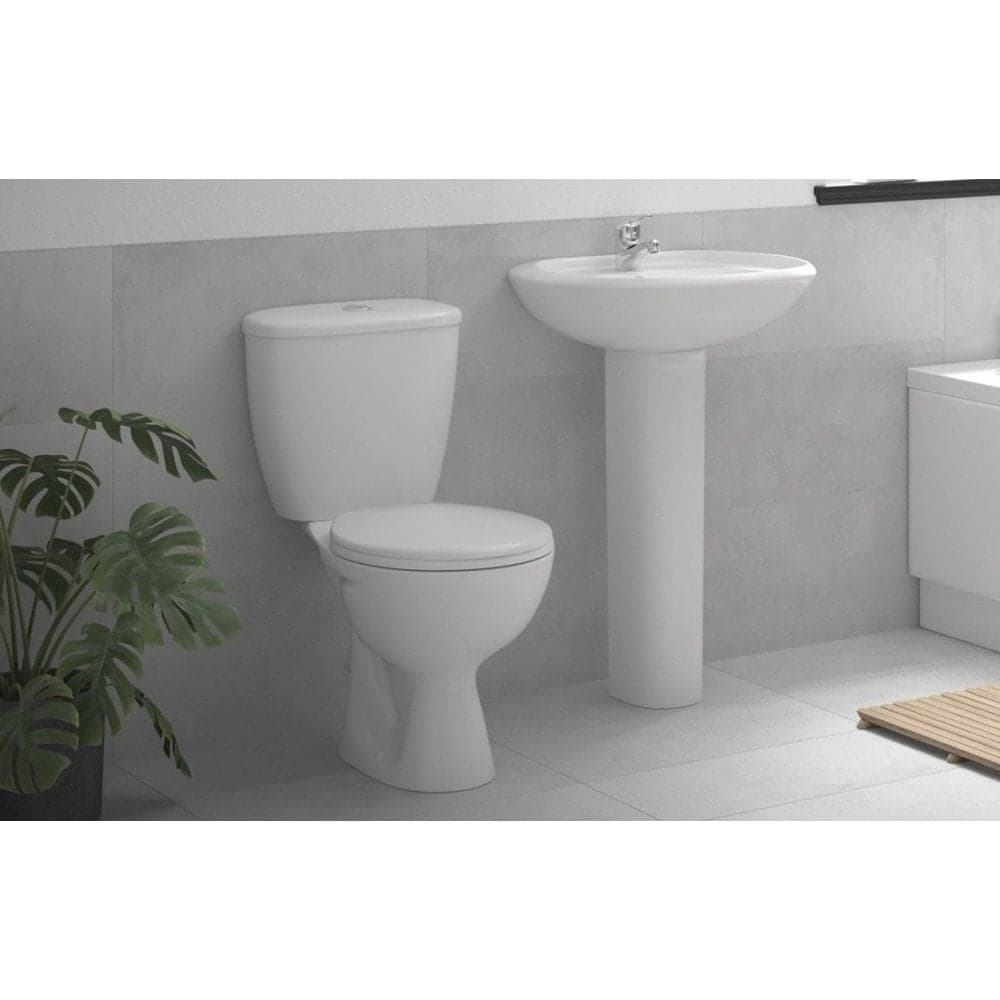 Plumb Warehouse Potenzi 4-Piece Ceramics Suite