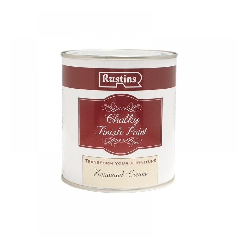 Rustins CHAPC250 Chalky Finish Paint Kenwood Cream 250Ml