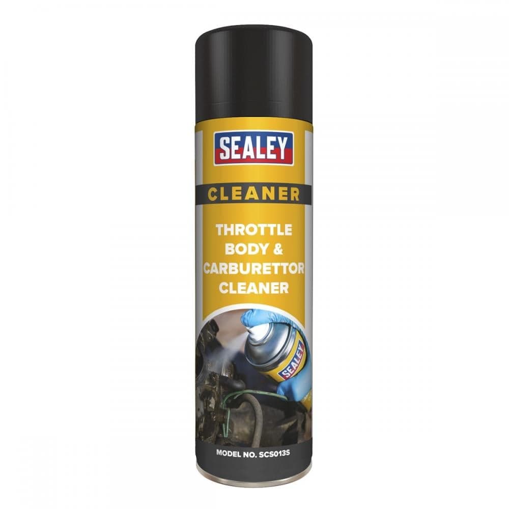 Sealey SCS013 Throttle Body & Carburettor Cleaner 500Ml Pack Of 6