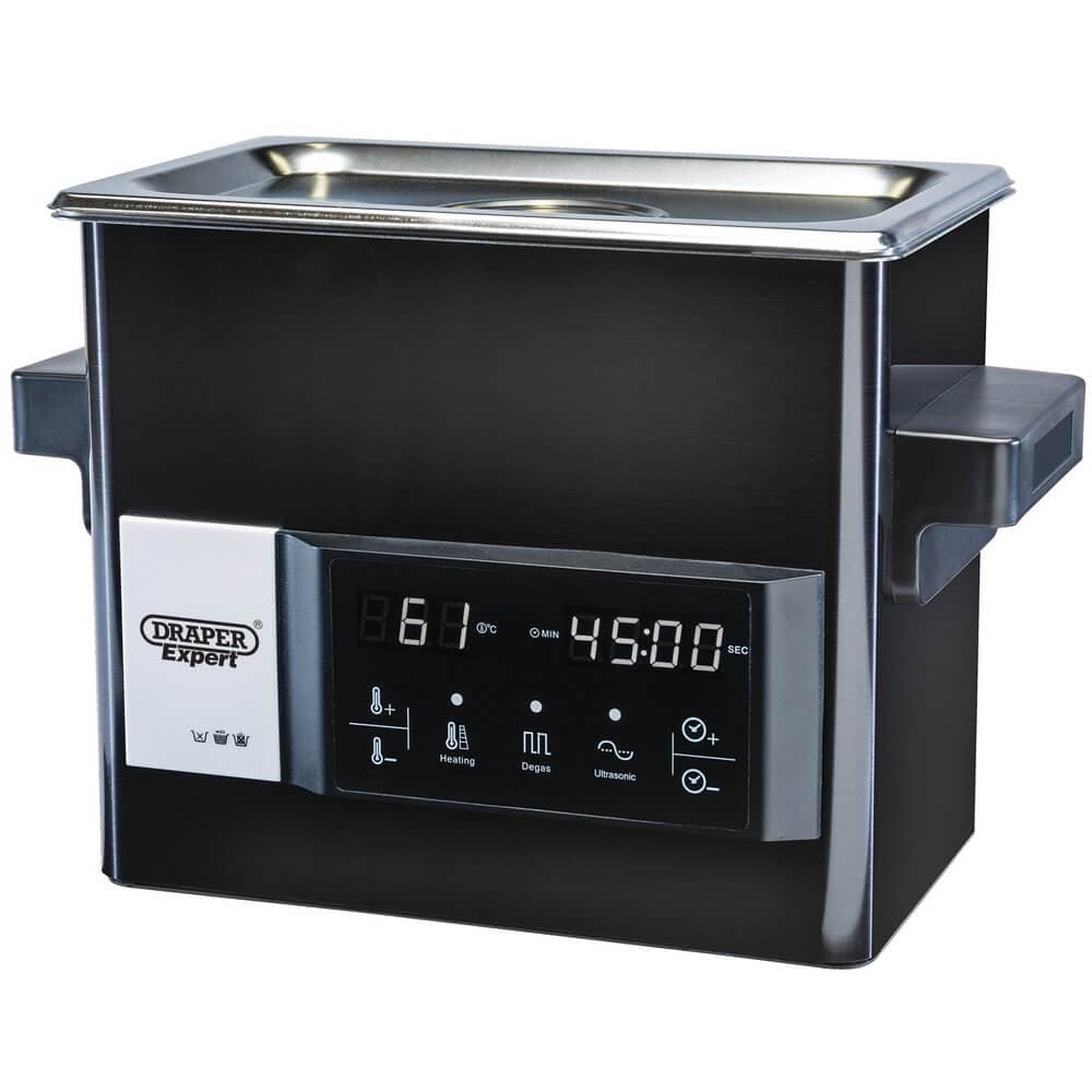 Draper Expert 92632 Ultrasonic Cleaning Tank 3L each 1